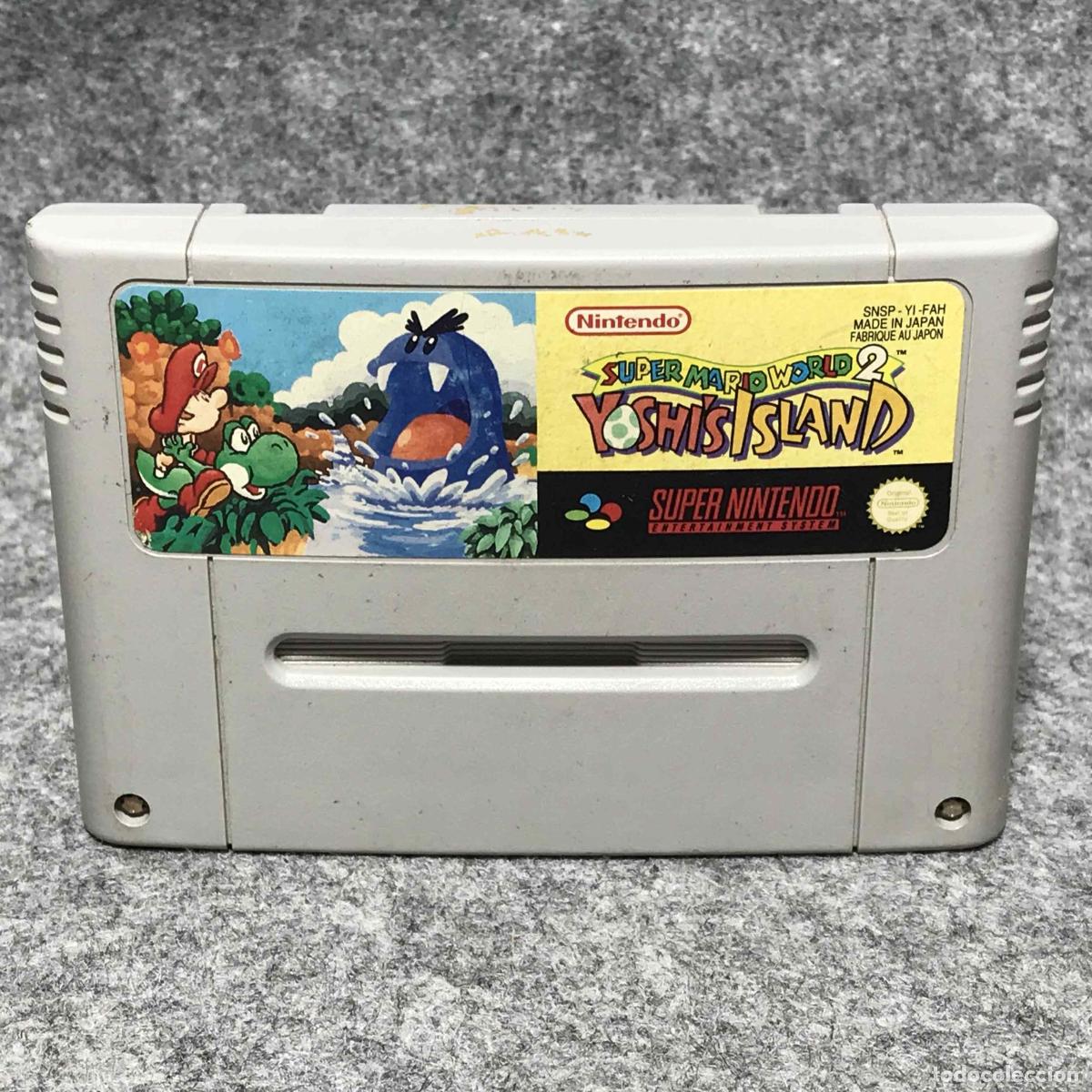 Videojuegos y consolas: SUPER MARIO WORLD 2 YOSHI ISLAND SUPER NINTENDO SNES