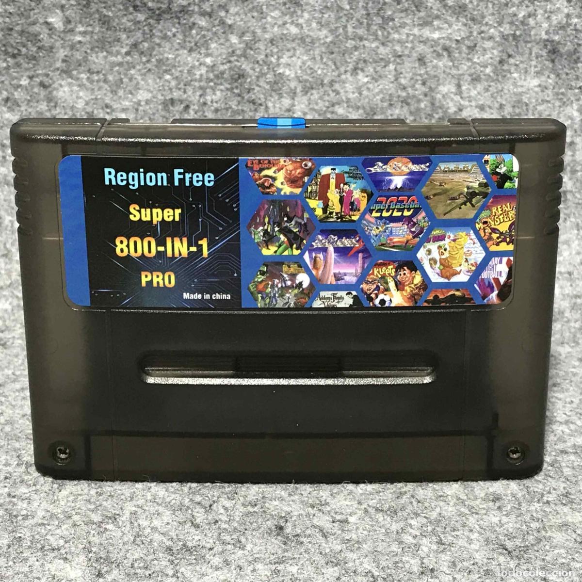Videojuegos y consolas: EVERDRIVE SUPER 800 IN 1 PRO 64GB SUPER NINTENDO SNES