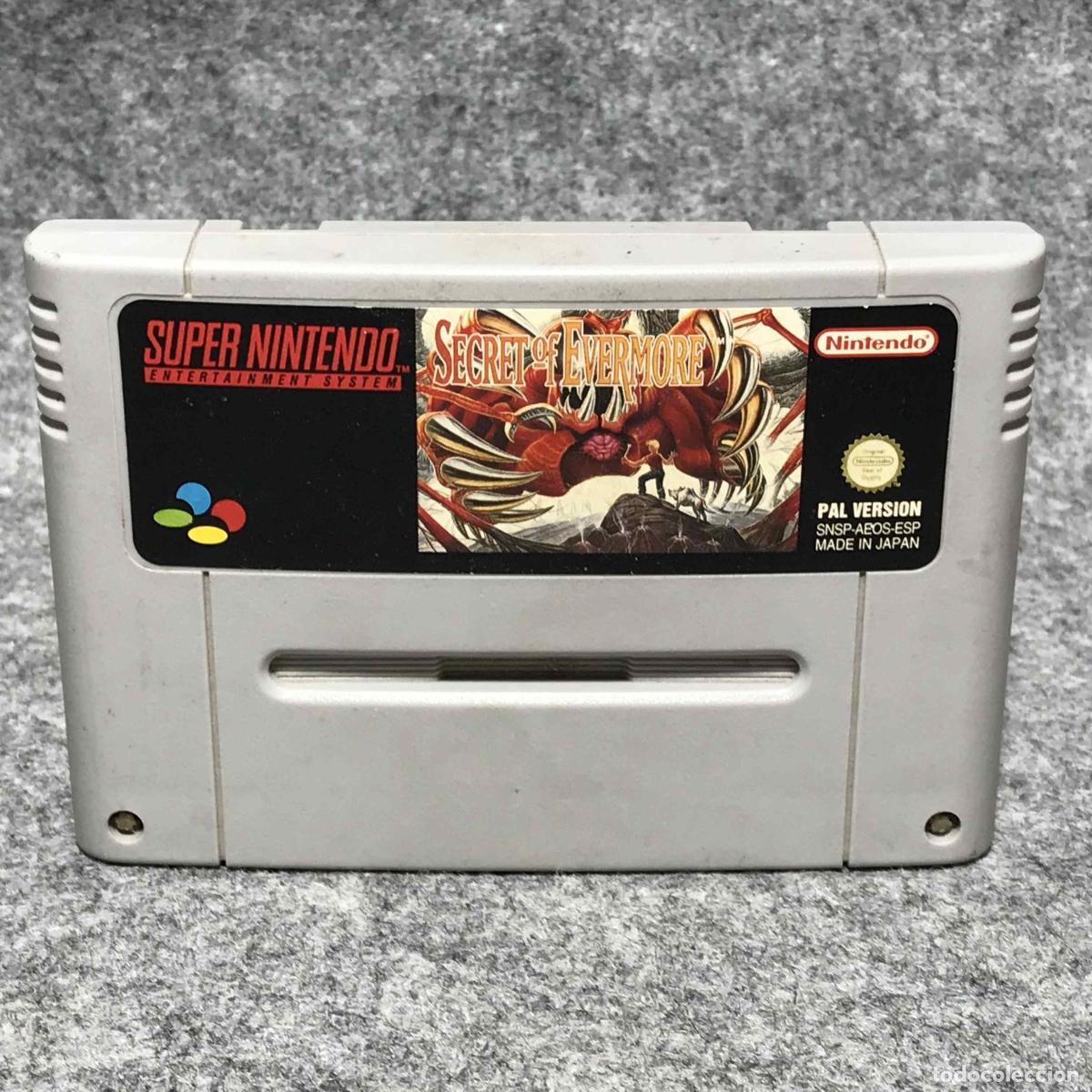Videojuegos y consolas: SECRET OF EVERMORE SUPER NINTENDO SNES
