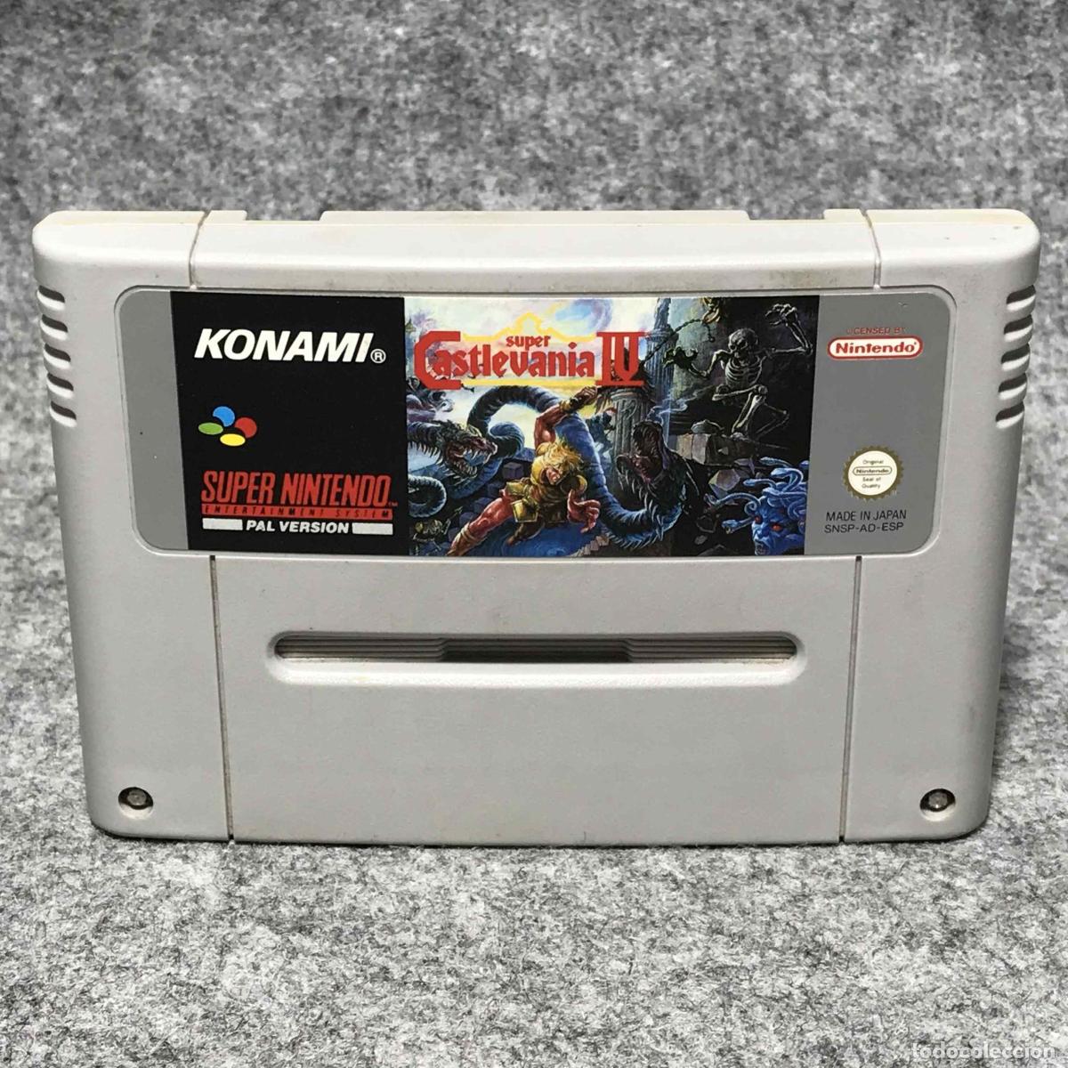 Videojuegos y consolas: SUPER CASTLEVANIA IV SUPER NINTENDO SNES