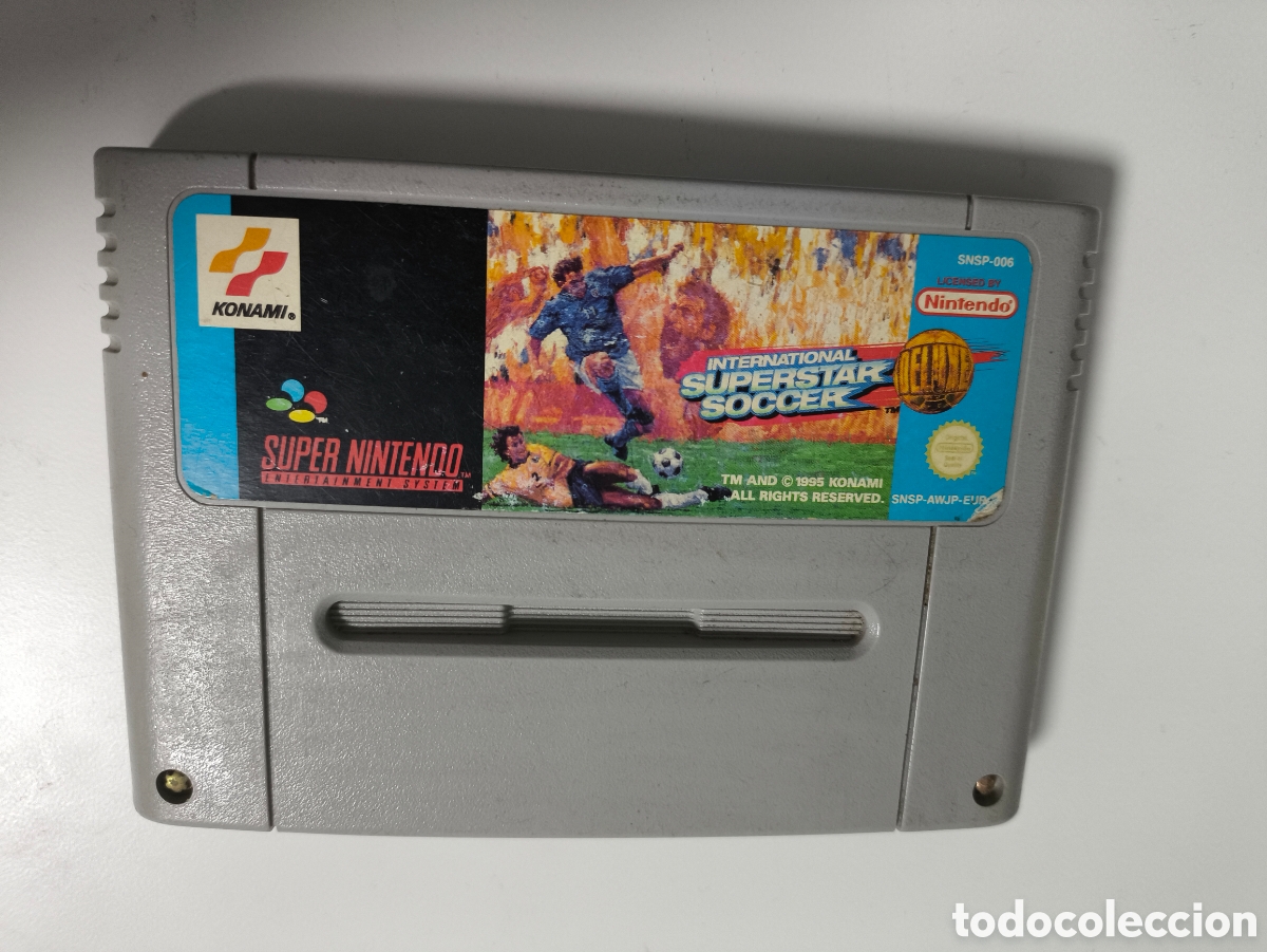 Videojuegos y consolas: Juego international Superstar soccer Deluxe snes super Nintendo pal