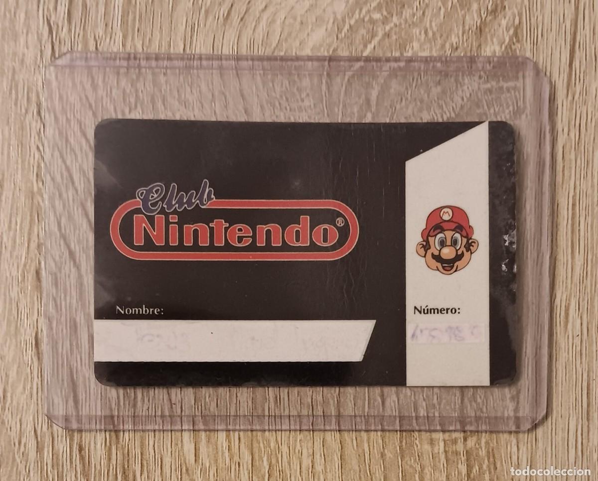 Videojuegos y consolas: CARNET TARJETA DE PLASTICO CLUB NINTENDO