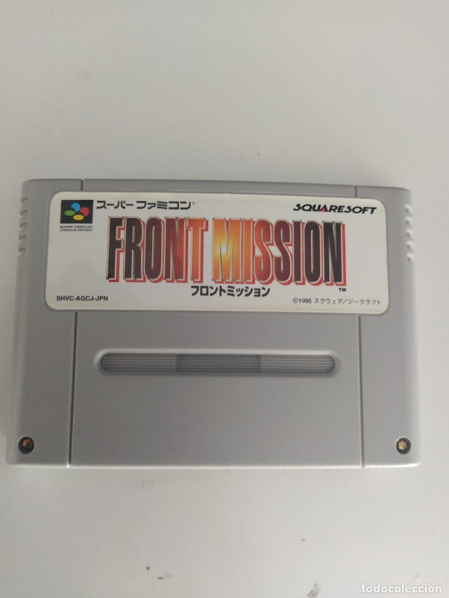 Videojuegos y consolas: FRONT MISSION SNES SFC SUPER NINTENDO JAPONES FAMICOM