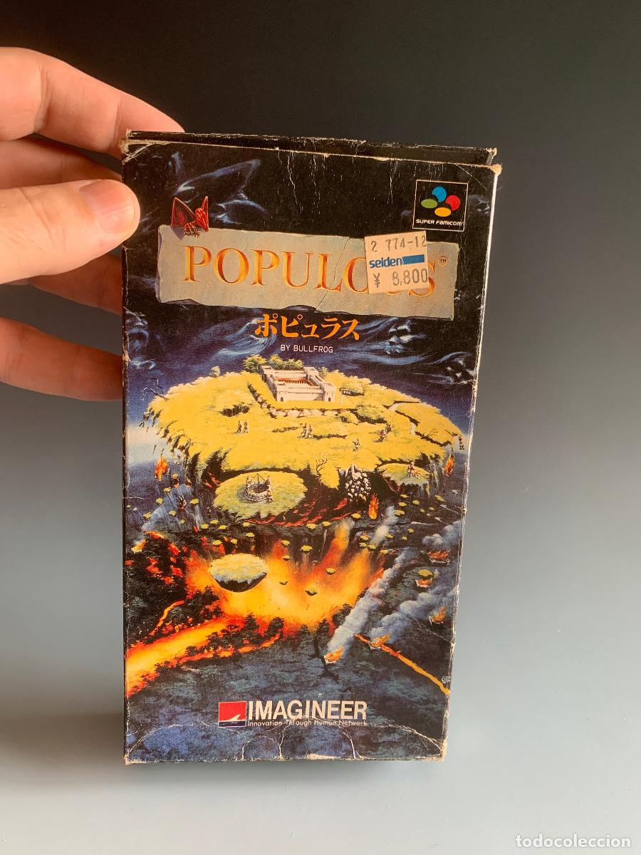 Videojuegos y consolas: Populous | Super Famicom | SHVC-PO | Probado