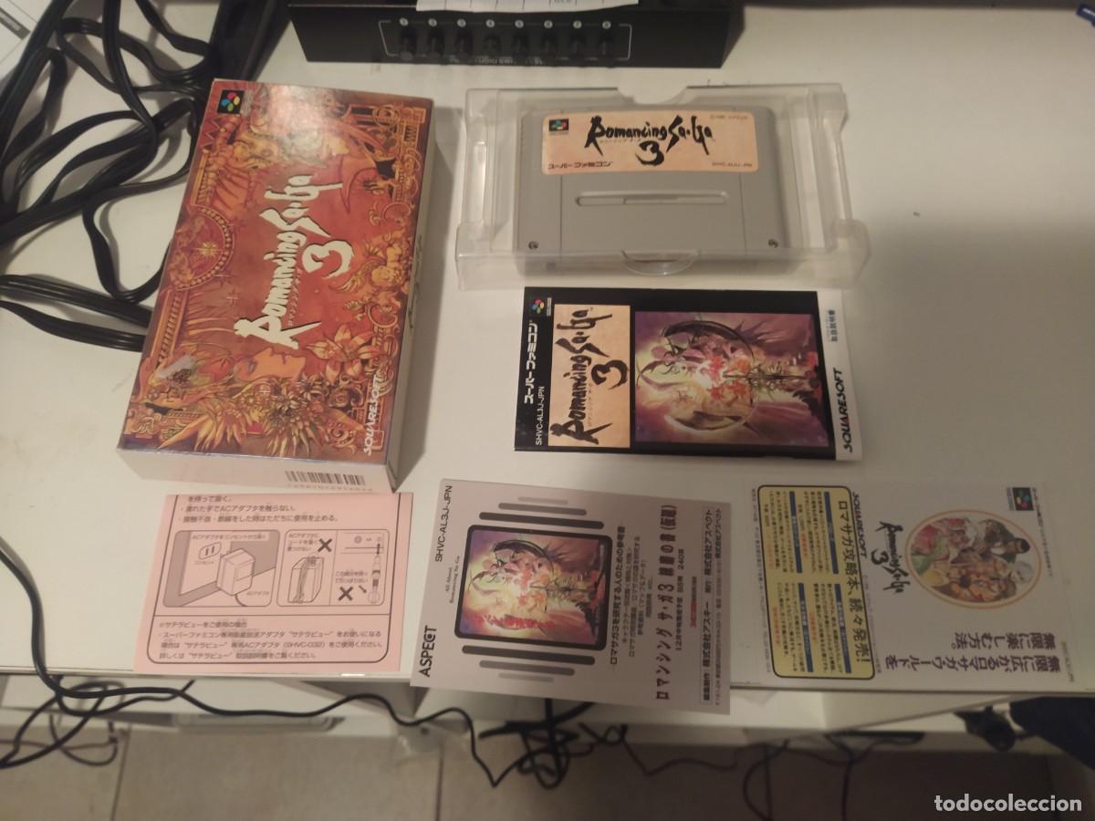 Videojuegos y consolas: ROMANCING SAGA 3 SFC SNES SUPER NINTENDO FAMICOM JAPONES COMPLETO