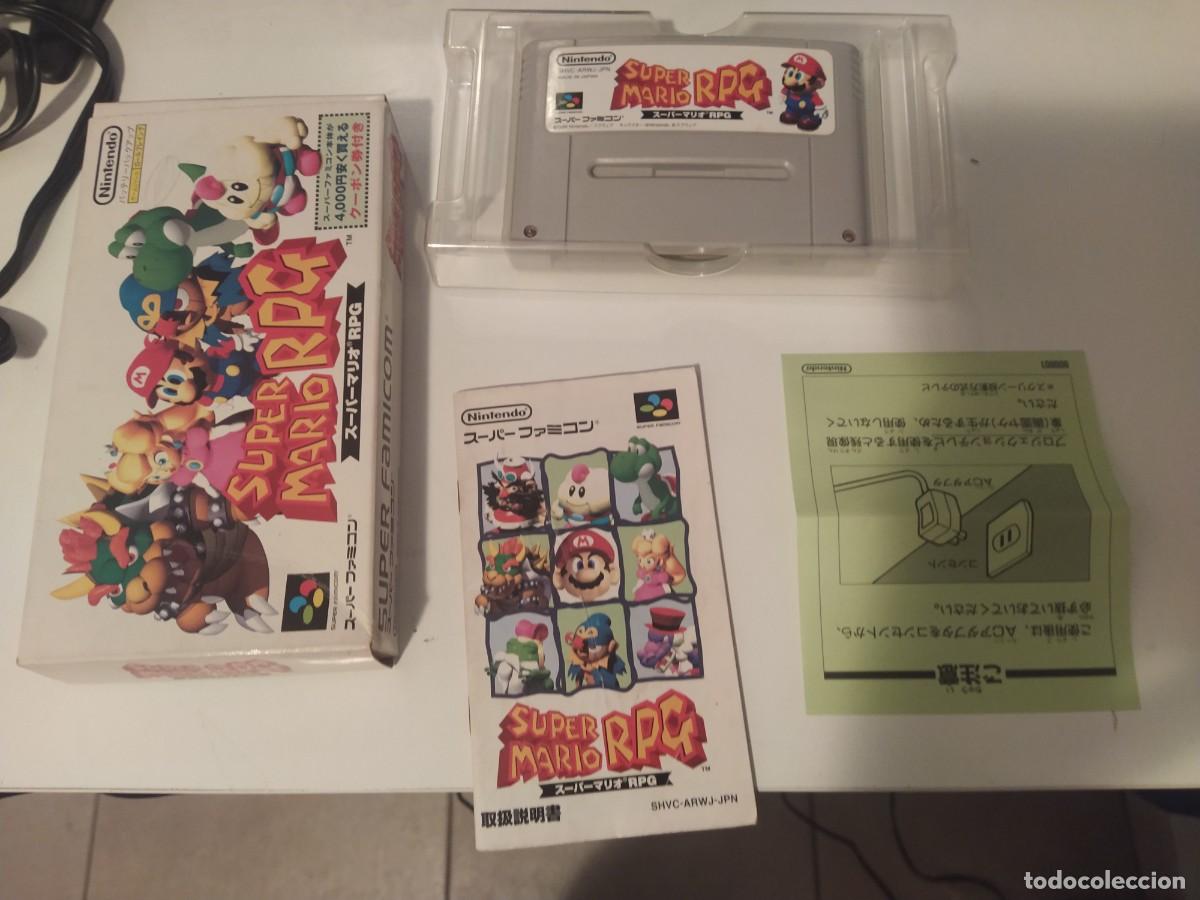Videojuegos y consolas: SUPER MARIO RPG SFC SNES SUPER NINTENDO FAMICOM JAPONES COMPLETO