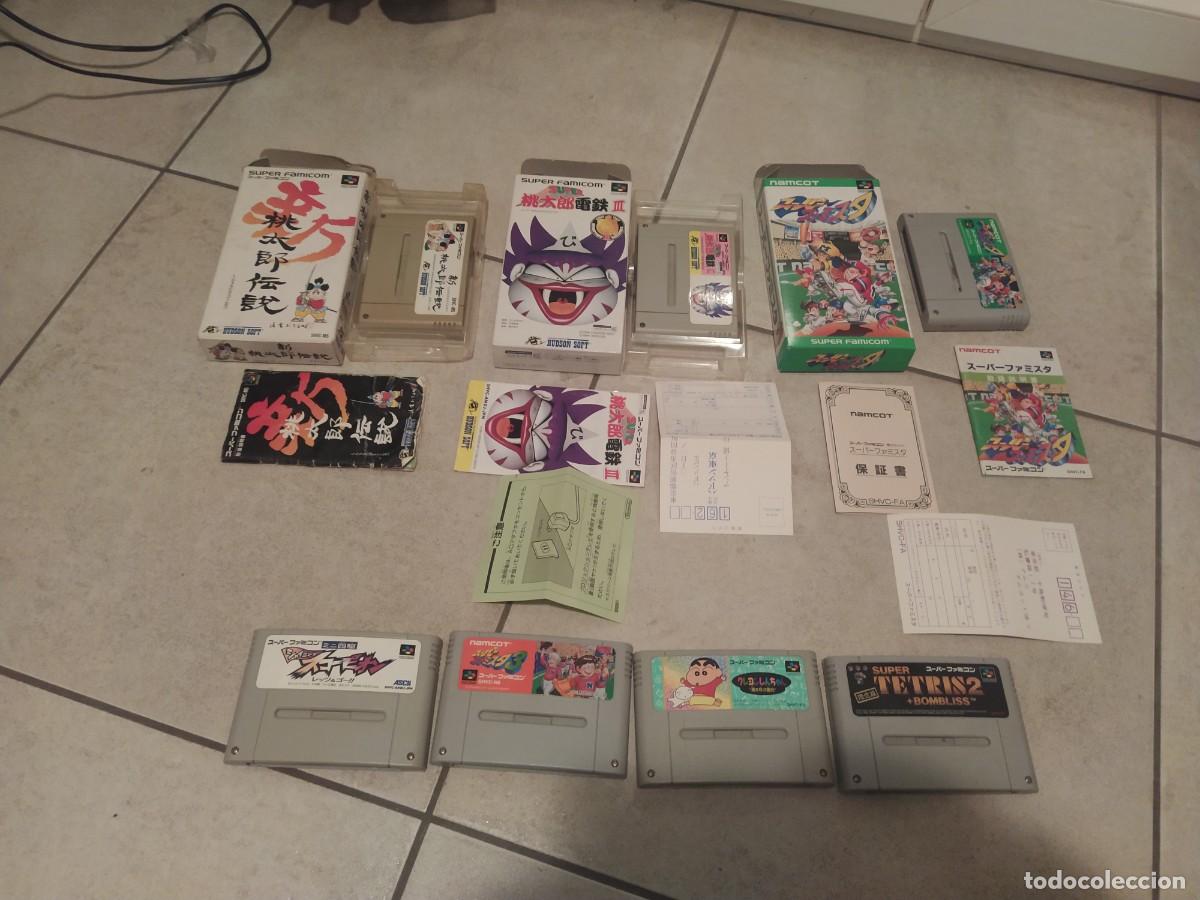 Videojuegos y consolas: LOTE 7 JUEGOS SFC SNES SUPER NINTENDO FAMICOM JAPONESES