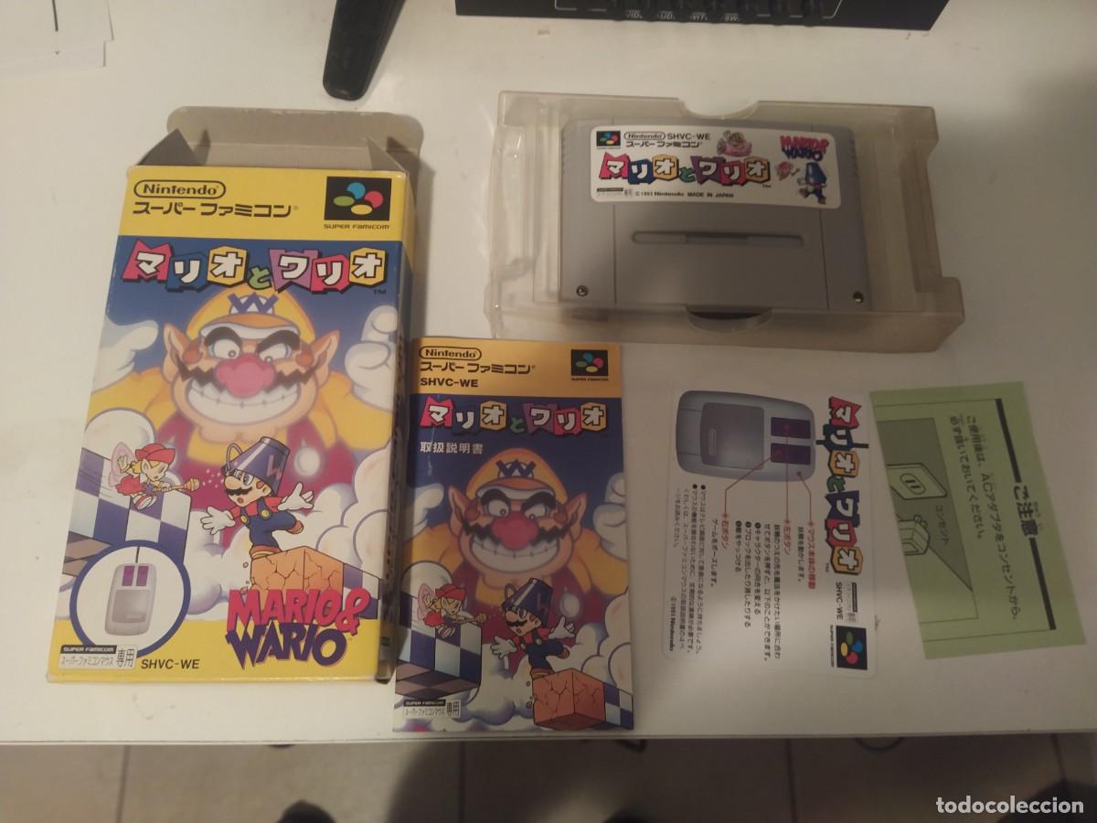 Videojuegos y consolas: MARIO & WARIO SFC SNES SUPER NINTENDO FAMICOM JAPONES COMO NUEVO