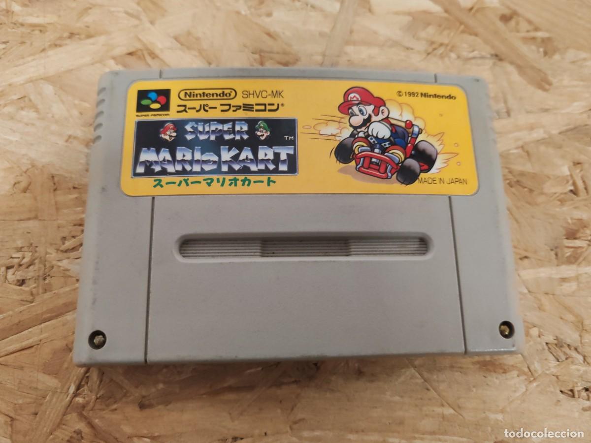 Videojuegos y consolas: Super Mario Kart Super Famicom Jap&oacute;n