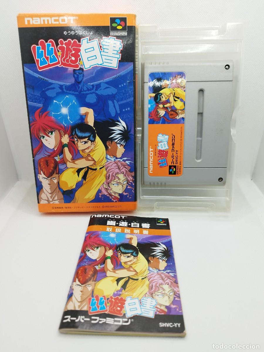 Videojuegos y consolas: Yu Yu Hakusho COMPLETO Super Famicom SNES NTSC-J