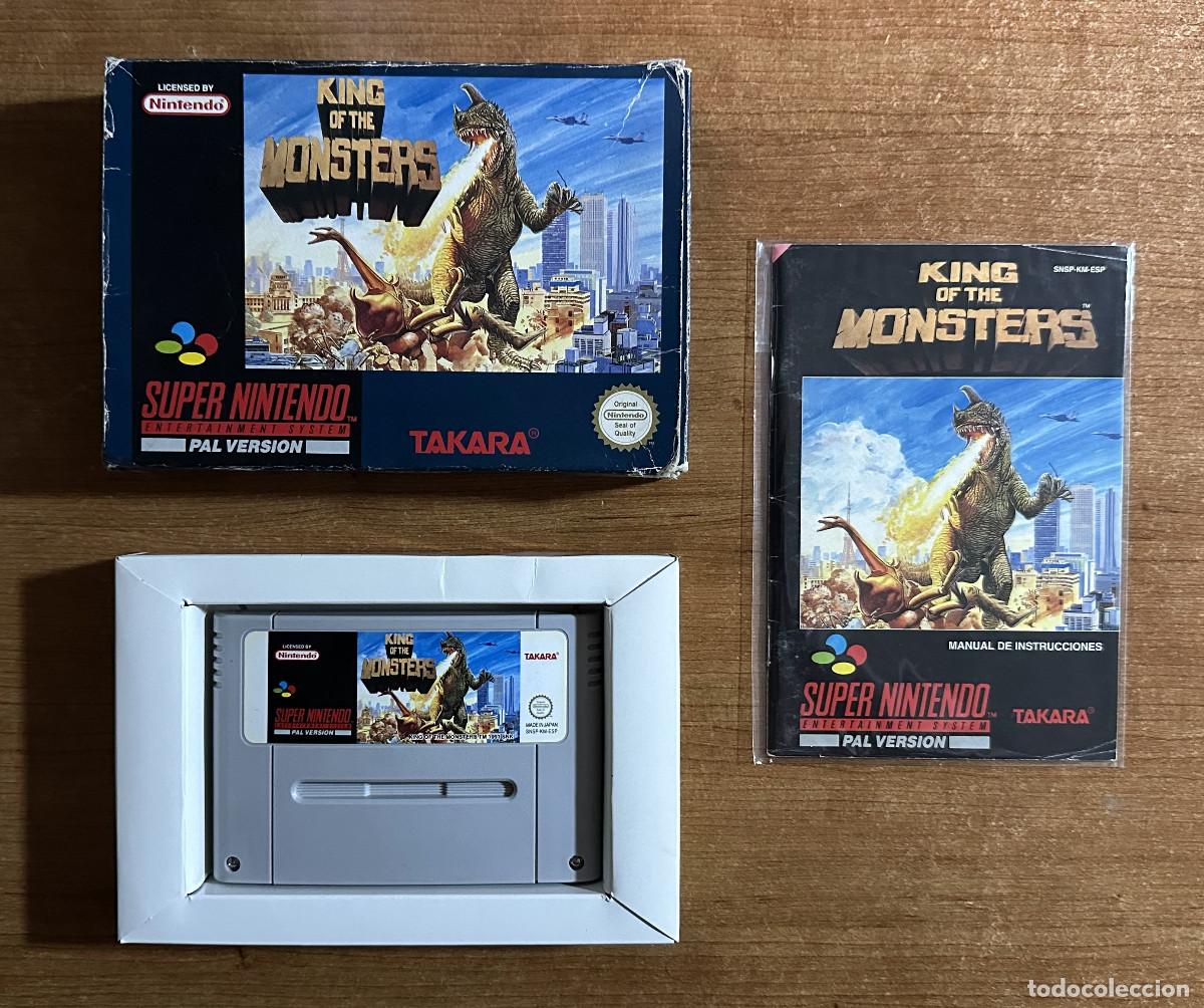 Videojuegos y consolas: King of the Monsters Super Nintendo PAL ESP