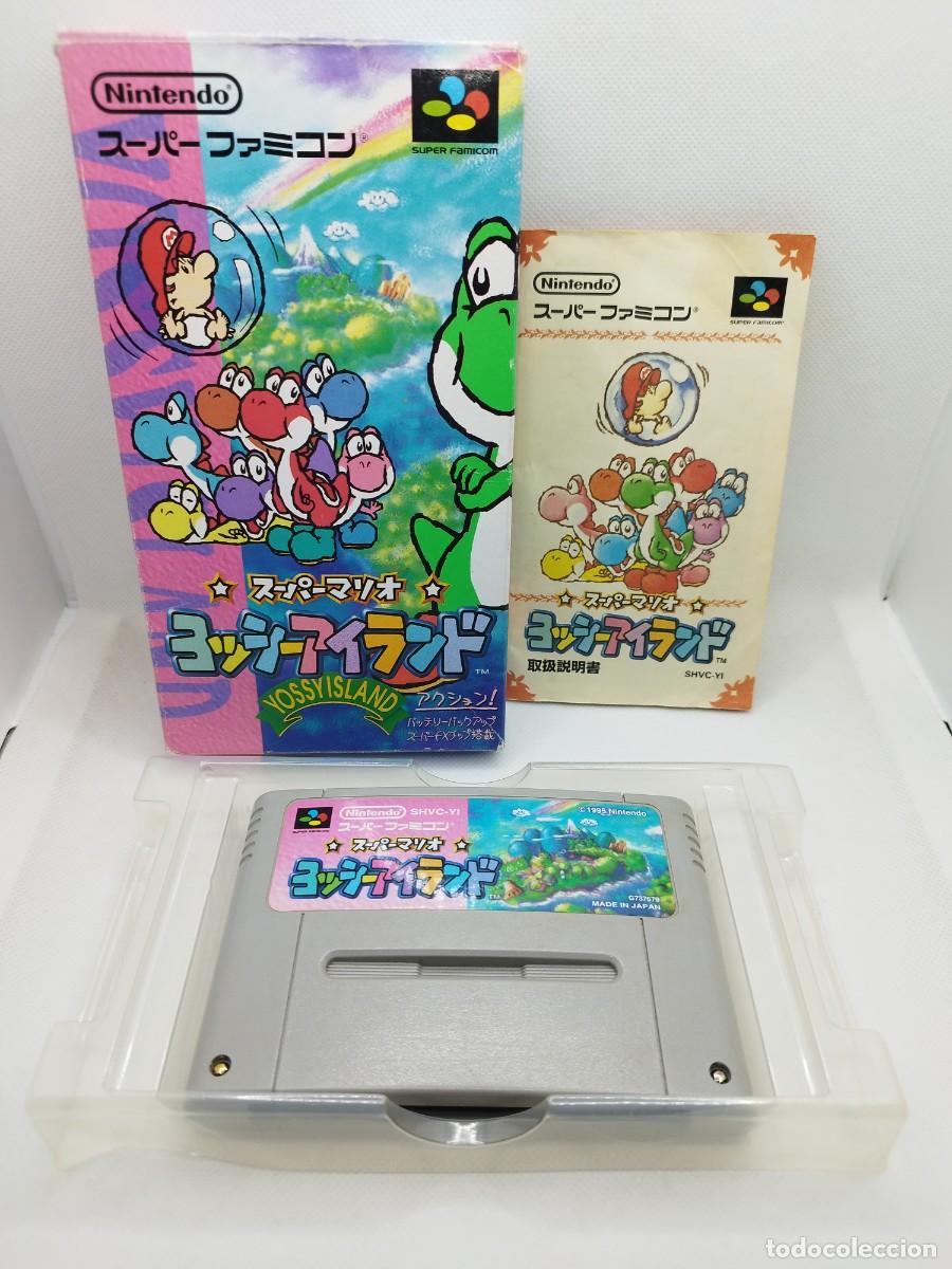 Videojuegos y consolas: Super Mario World 2 Yoshi's Island COMPLETO Super Famicom NTSC-J