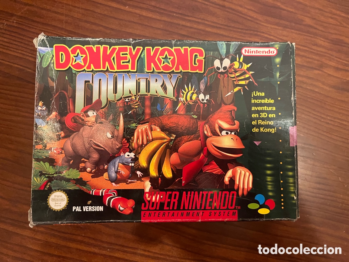 Videojuegos y consolas: Donkey Kong Country pal ESP Super Nintendo