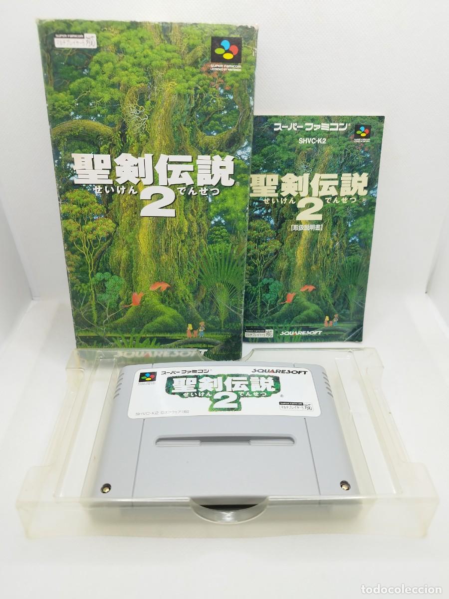 Videojuegos y consolas: Seiken Densetsu 2 Secret of Mana COMPLETO Super Famicom NTSC-J