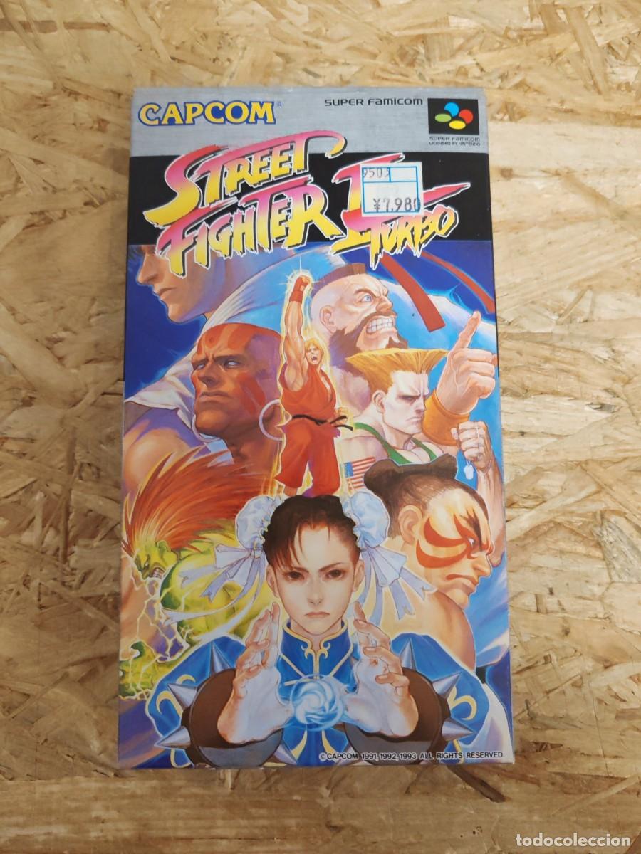 Videojuegos y consolas: Street Fighter II Turbo Super Famicom Jap&oacute;n