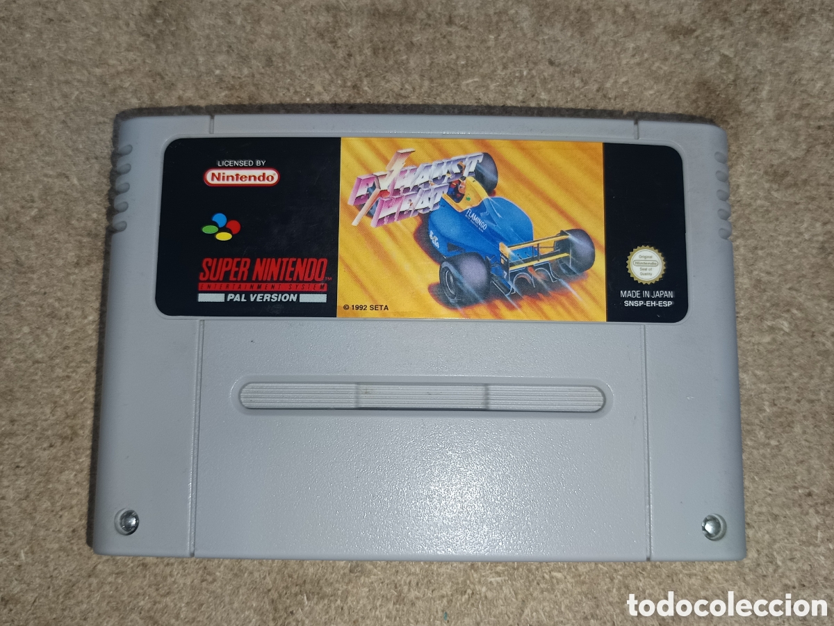 Videojuegos y consolas: NINTENDO SNES EXHAUST HEAT PAL ESP