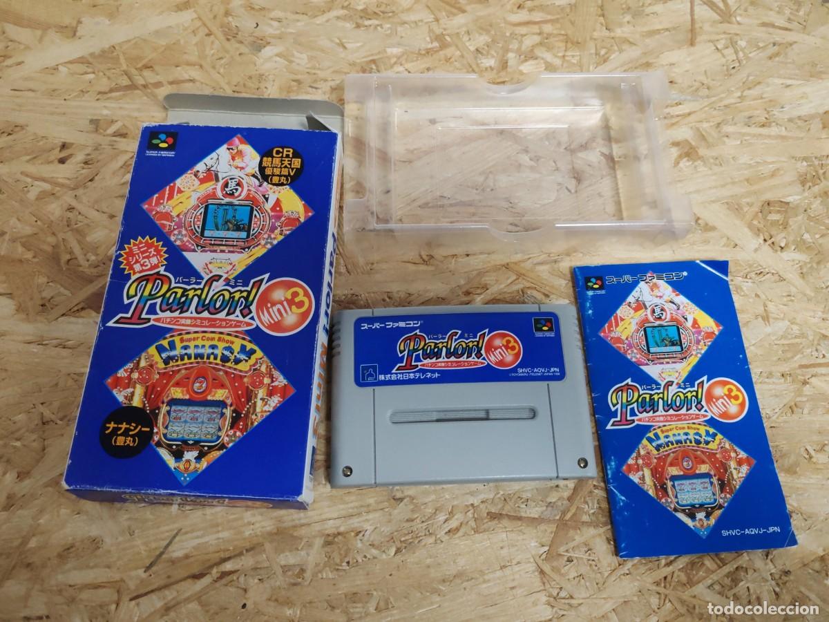 Videojuegos y consolas: Parlor! Mini 3 Super Famicom Jap&oacute;n - Foto 5