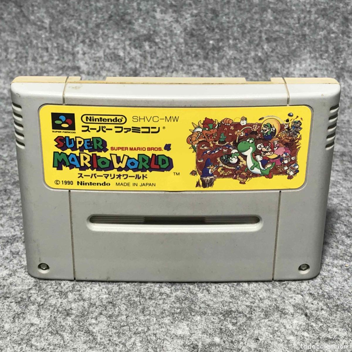 Videojuegos y consolas: SUPER MARIO BROS 4 SUPER MARIO WORLD JAP NINTENDO SUPER FAMICOM SNES