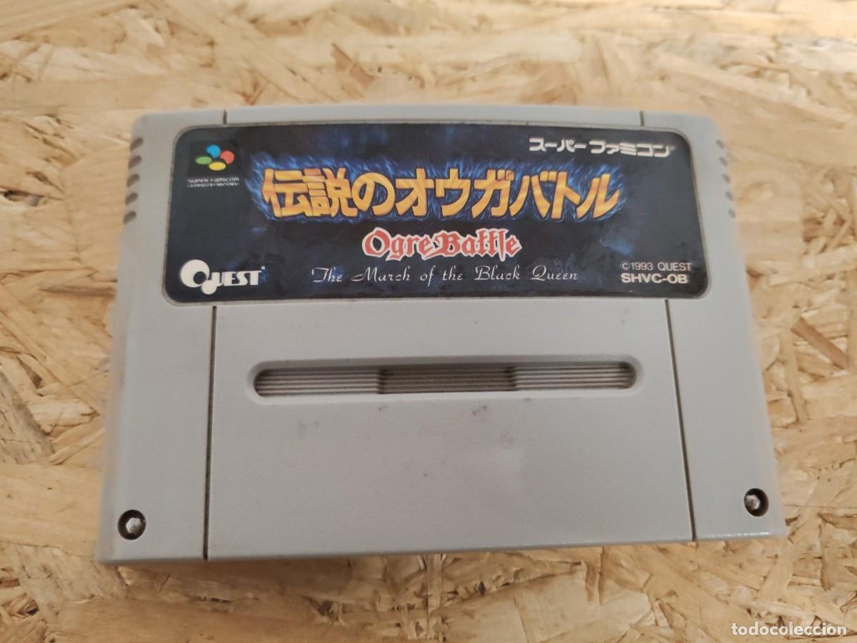 Videojuegos y consolas: Densetsu no Ogre Battle: The March of the Black Queen Super Famicom Jap&oacute;n