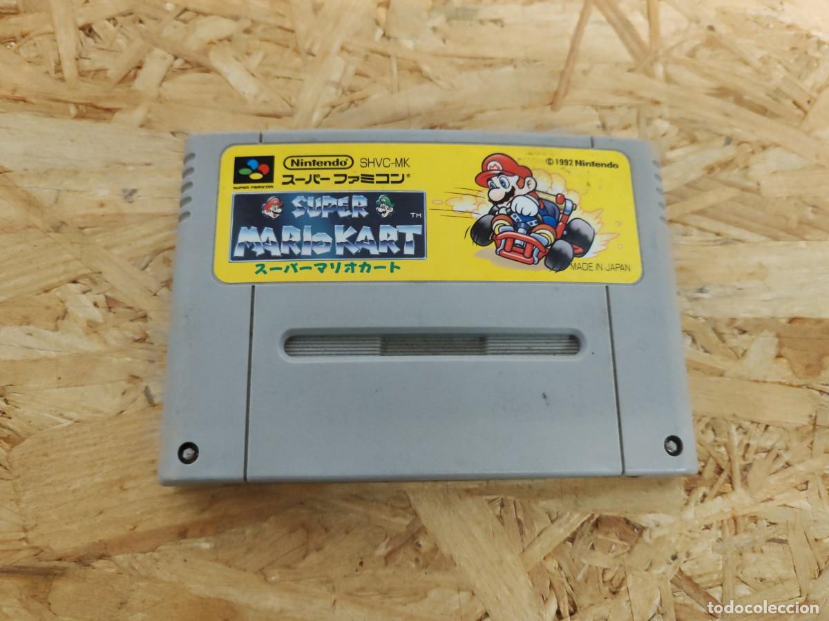 Videojuegos y consolas: Super Mario Kart Super Famicom Jap&oacute;n