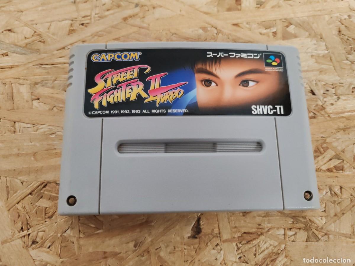 Videojogos e Consolas: Street Fighter II Turbo Super Famicom Jap&oacute;n
