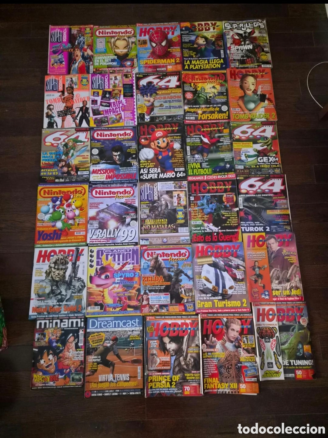 Videogiochi e Consoli: NINTENDO SEGA DREAMCAST HOBBY MICROS CATALOGOS ETC GRAN LOTE DE REVISTAS Y CATALOGOS ORIGINALES