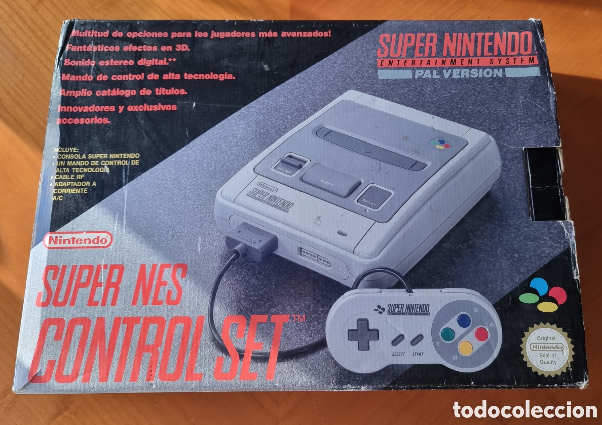 Videogiochi e Consoli: Consola S&uacute;per Nintendo caja y consola original ved fotos