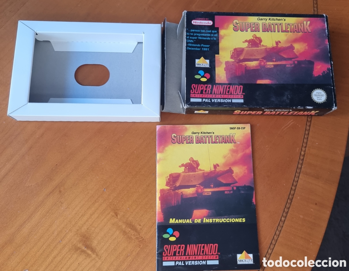 Jeux Vid&eacute;o et Consoles: Juego S&uacute;per Nintendo original caja sin juego ved foto