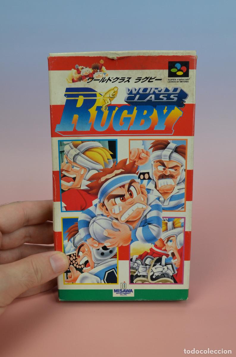 Videojuegos y consolas: World Class Rugby | Super Famicom | SHVC-WY | Tested