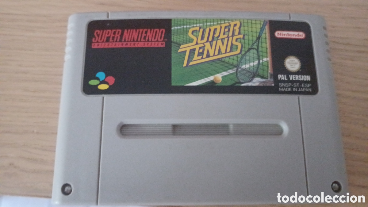 Videojuegos y consolas: JUEGO SUPER TENNIS SUPER NINTENDO VERSI&Oacute;N PAL