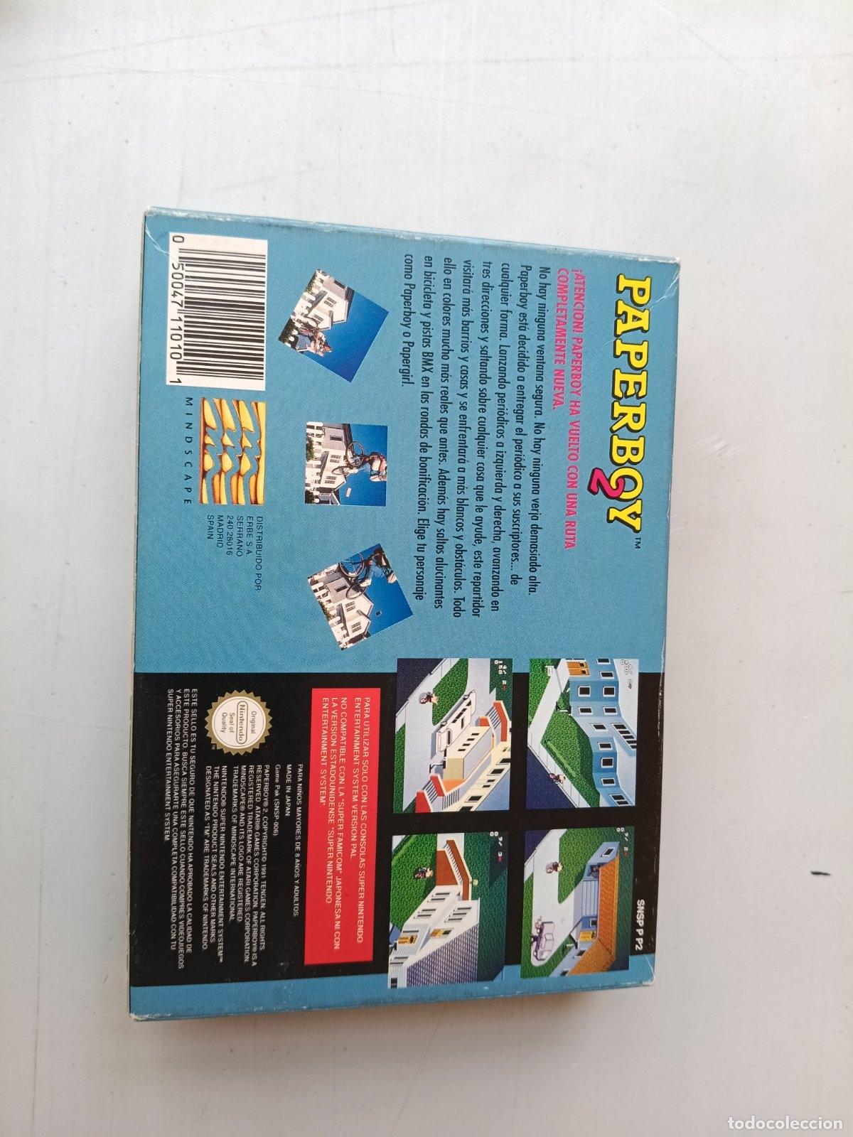 Videojuegos y consolas: Paperboy 2 | Super Nintendo | PAL ESP | Completo - Foto 4