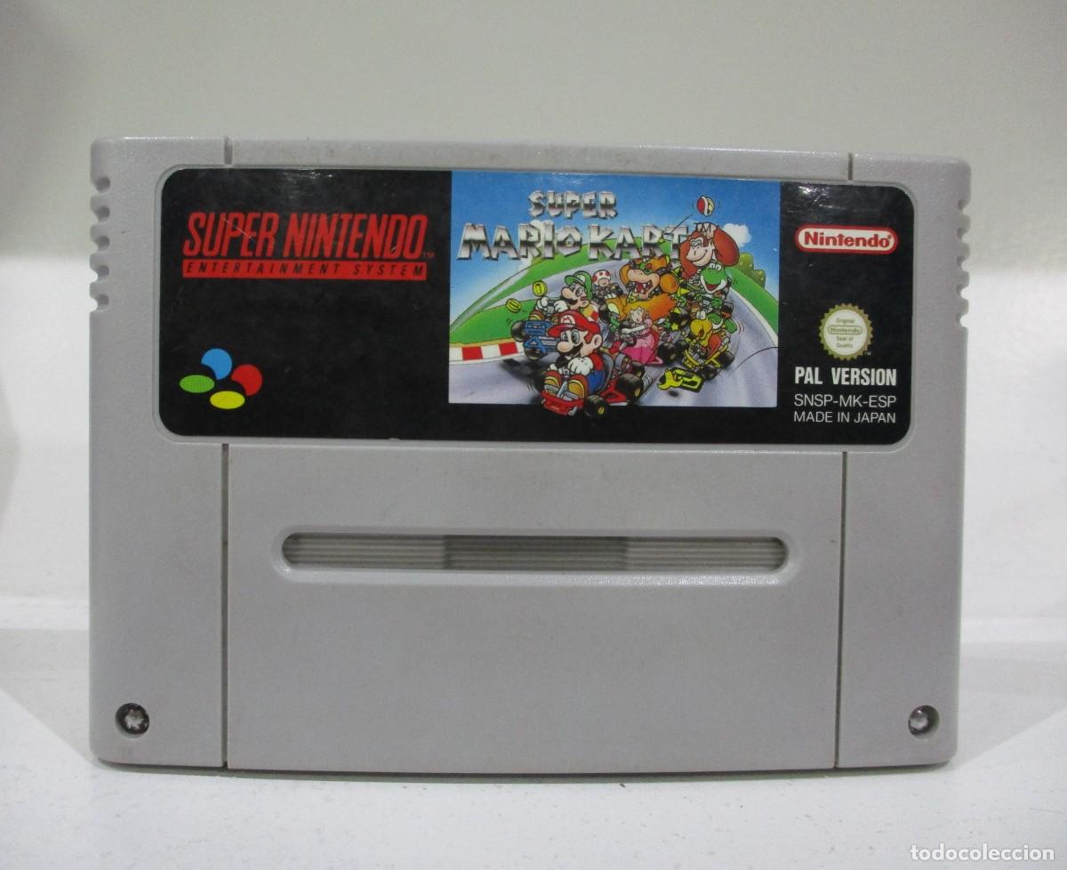 Videojuegos y consolas: JUEGO SUPER NINTENDO ORIGINAL - SUPER MARIO KART