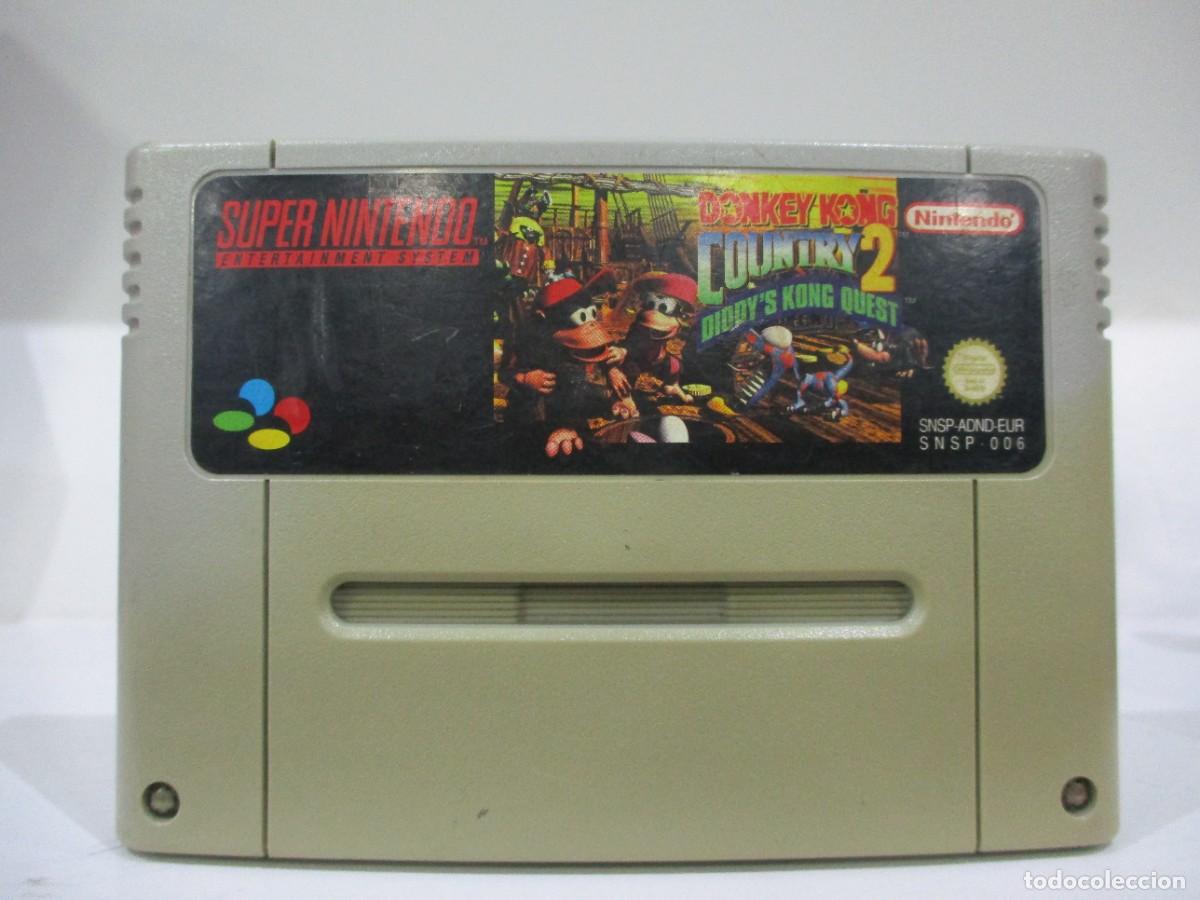 Videojuegos y consolas: SUPER NINTENDO DONKEY KONG COUNTRY 2 - ORIGINAL