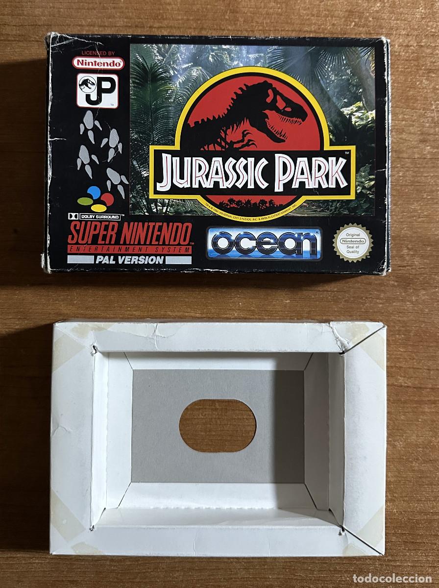 Videojuegos y consolas: JURASSIC PARK SNES PAL ESP