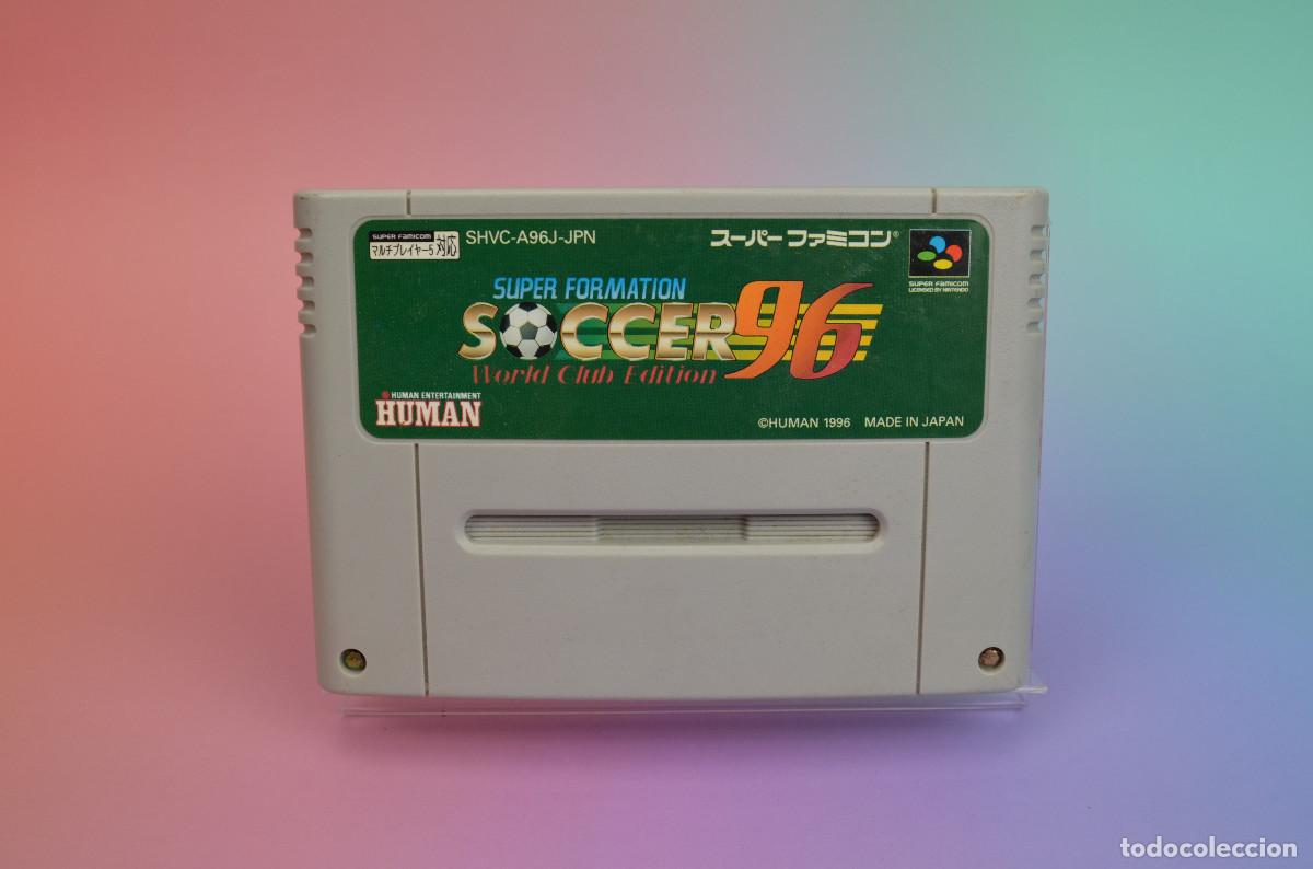 Videojuegos y consolas: Super Formation Soccer 96: World Club Edition | SFC | SHVC-A97J-JPN | Probado
