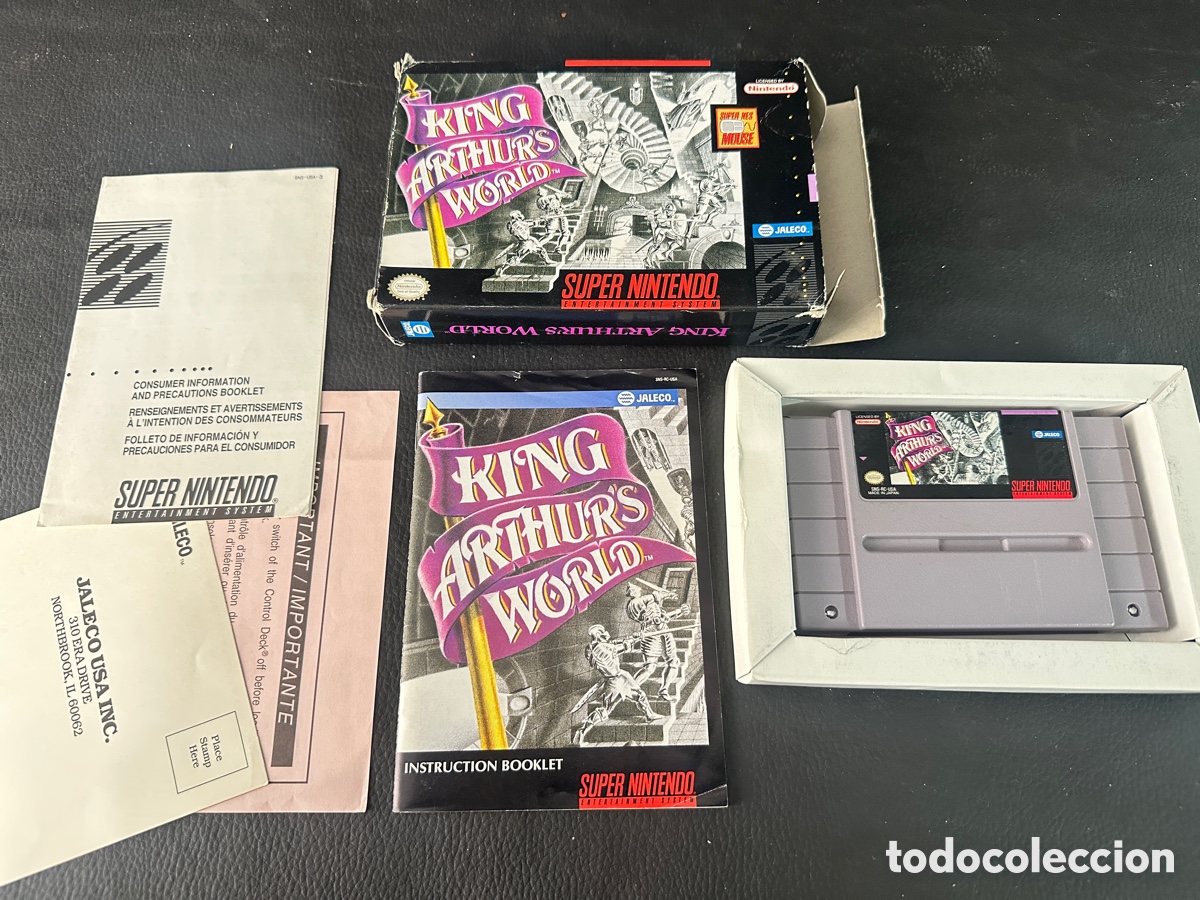 Videojuegos y consolas: Juego Super Nintendo. Kings Arthur&rsquo;s World.