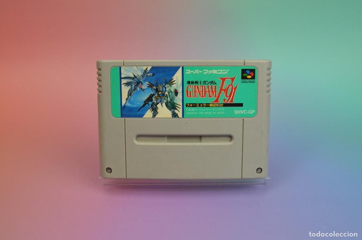 Videojuegos y consolas: Gundam F91 Formula Senki | Super Famicom | SHVC-GP | Probado
