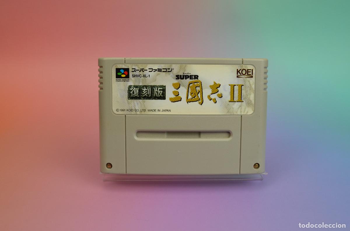 Videojuegos y consolas: Super Sangokushi II Fukkokuban | Super Famicom | SHVC-XL-1 | Probado