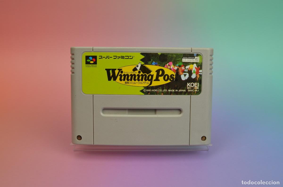Videojuegos y consolas: Winning Post | Super Famicom | SHVC-WJ | Probado