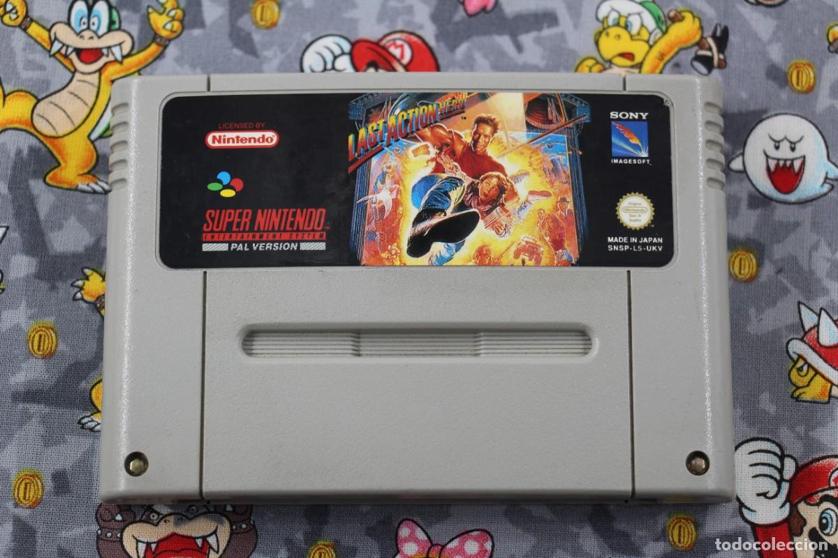 Videojuegos y consolas: SUPER NINTENDO SNES LAST ACTION HERO SOLO CARTUCHO PAL UKV