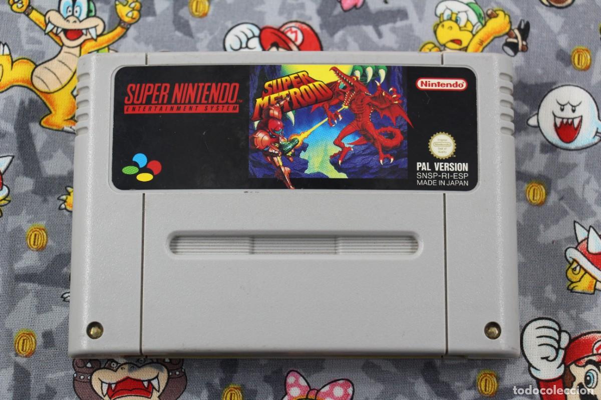 Videojuegos y consolas: SUPER NINTENDO SNES SUPER METROID SOLO CARTUCHO PAL ESPA&Ntilde;A