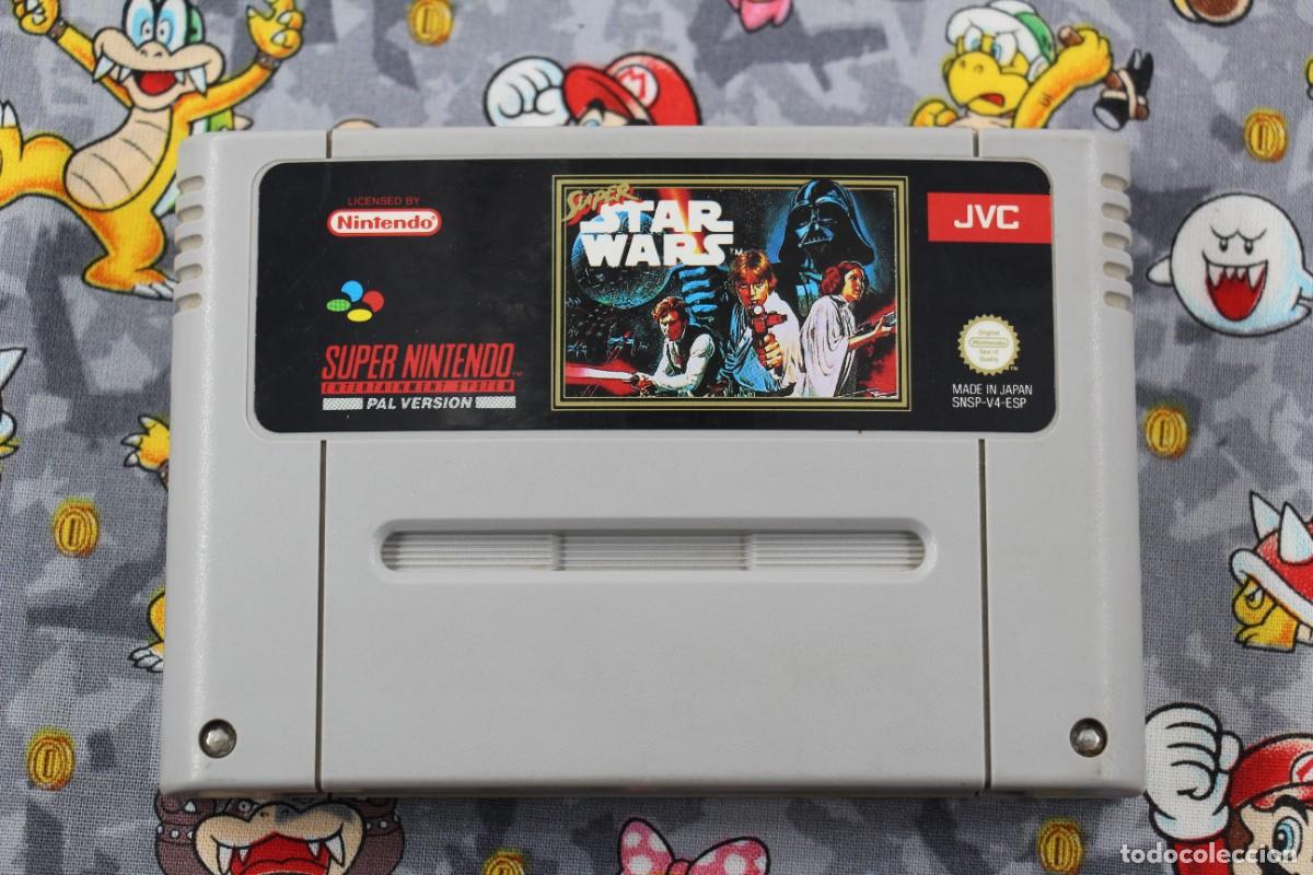 Videojuegos y consolas: SUPER NINTENDO SNES SUPER STAR WARS SOLO CARTUCHO PAL ESPA&Ntilde;A