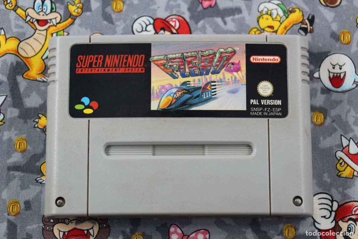 Videojuegos y consolas: SUPER NINTENDO SNES F-ZERO SOLO CARTUCHO PAL ESPA&Ntilde;A