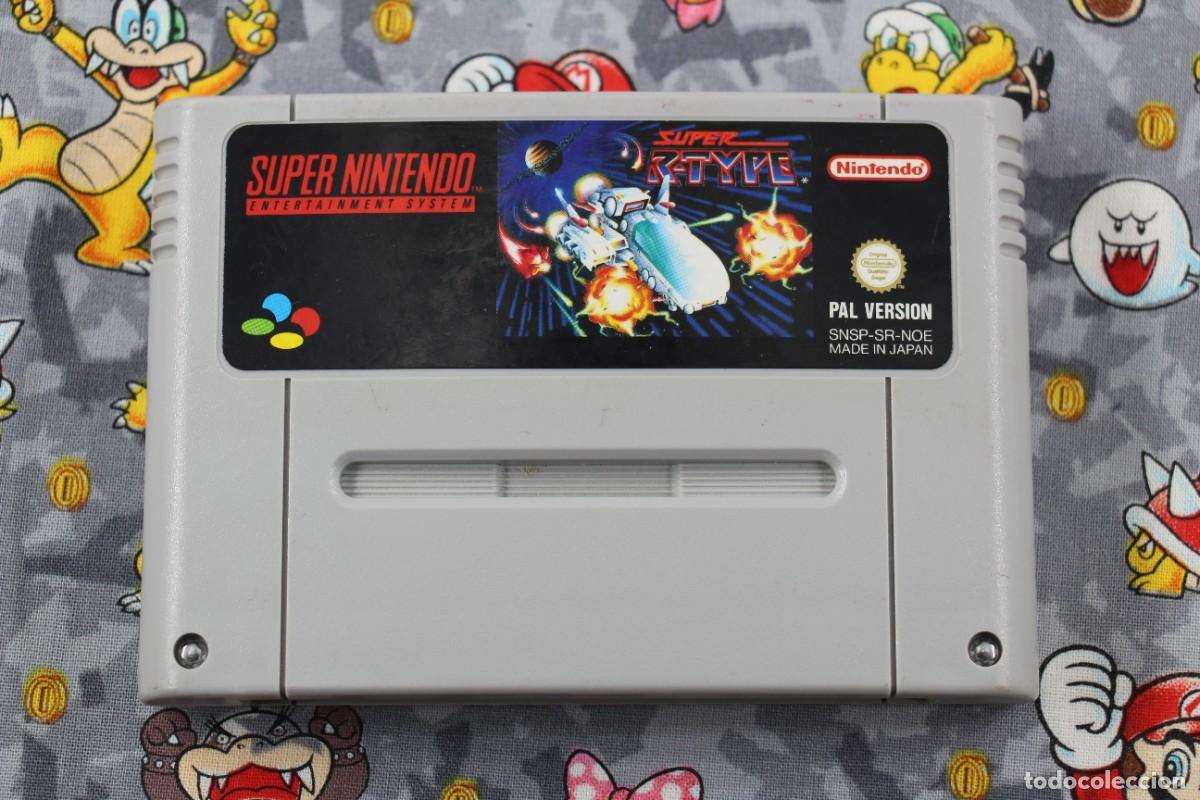 Videojuegos y consolas: SUPER NINTENDO SNES SUPER R-TYPE SOLO CARTUCHO PAL NOE
