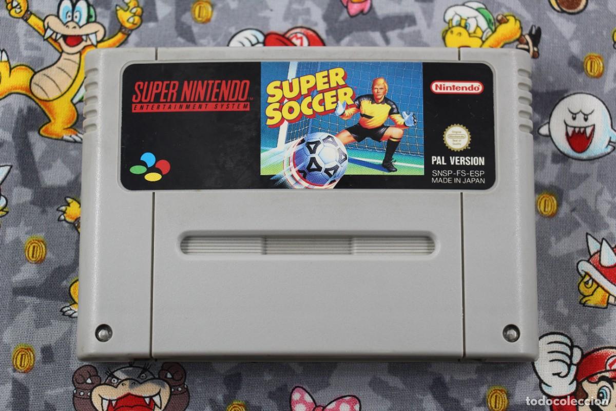 Videojuegos y consolas: SUPER NINTENDO SNES SUPER SOCCER SOLO CARTUCHO PAL ESPA&Ntilde;A