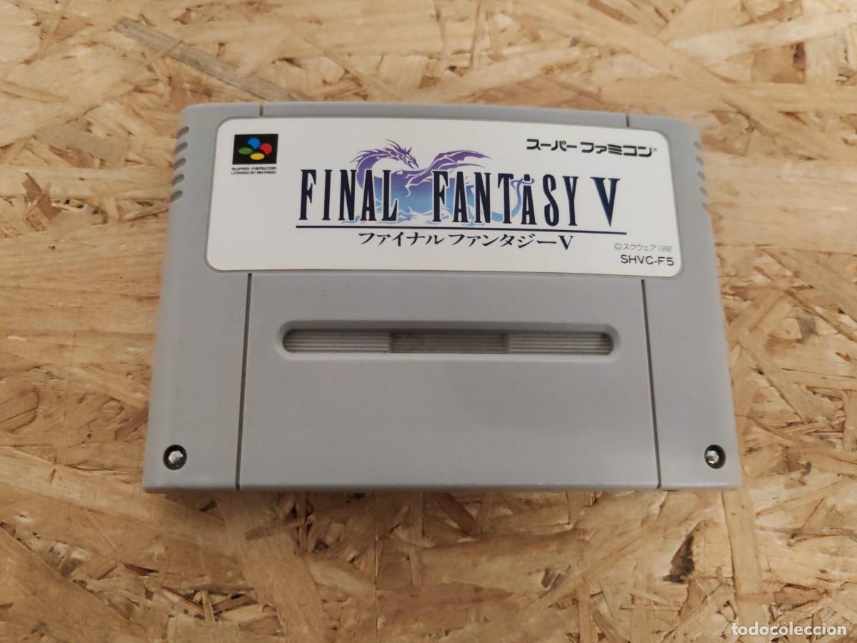 Videojuegos y consolas: Final Fantasy V Super Famicom Jap&oacute;n