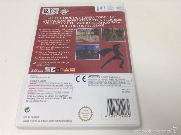 Videojuegos y consolas: EL DESTINO DE EL ZORRO - Foto 2