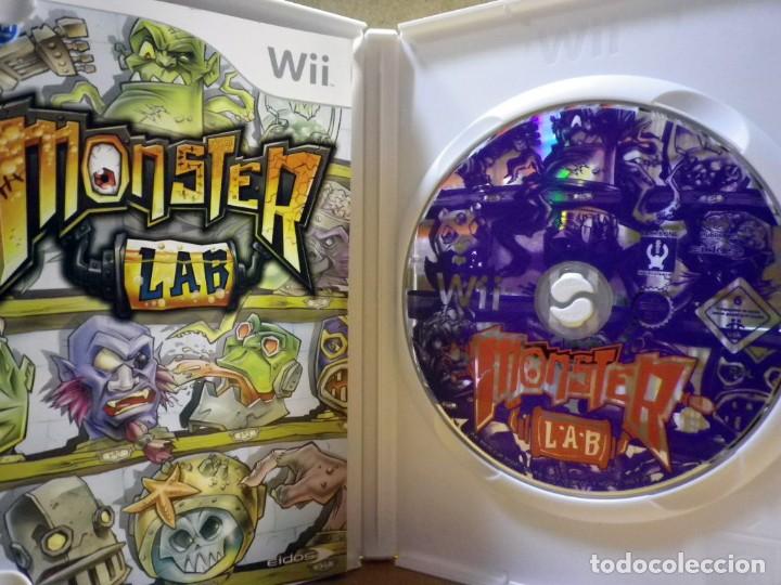 Videojuegos y consolas: Monster Lab. Juego Nintendo Wii. - Foto 2