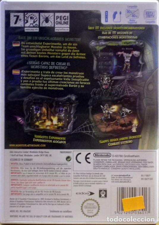 Videojuegos y consolas: Monster Lab. Juego Nintendo Wii. - Foto 3
