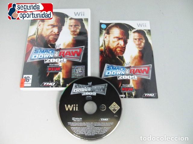 Videojuegos y consolas: Smack Down vs Raw 2009 -  Wii - Foto 1